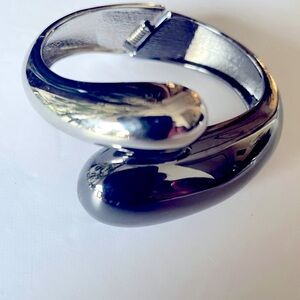 NWOT Silver Plated Cuff Bracelet.